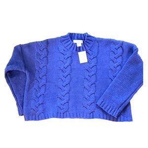COTTON EMPORIUM Cable Knit Sweater